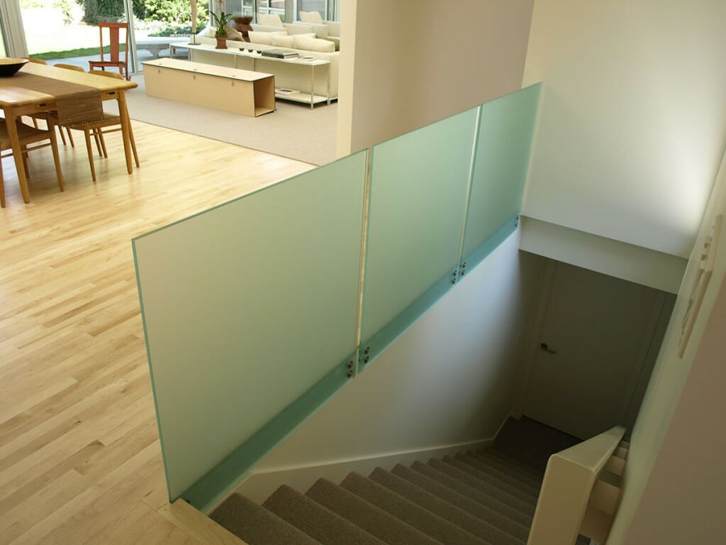 Glass window railing - Sawyer Glass