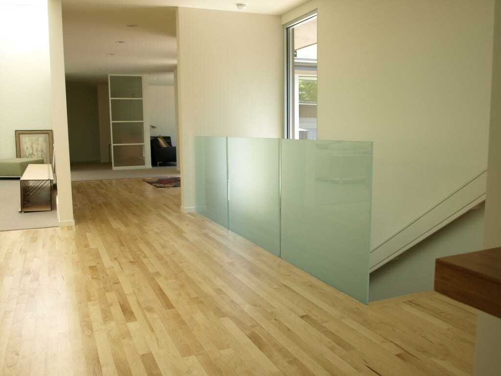 Stair Rail Glass Wall - Sawyer Glass