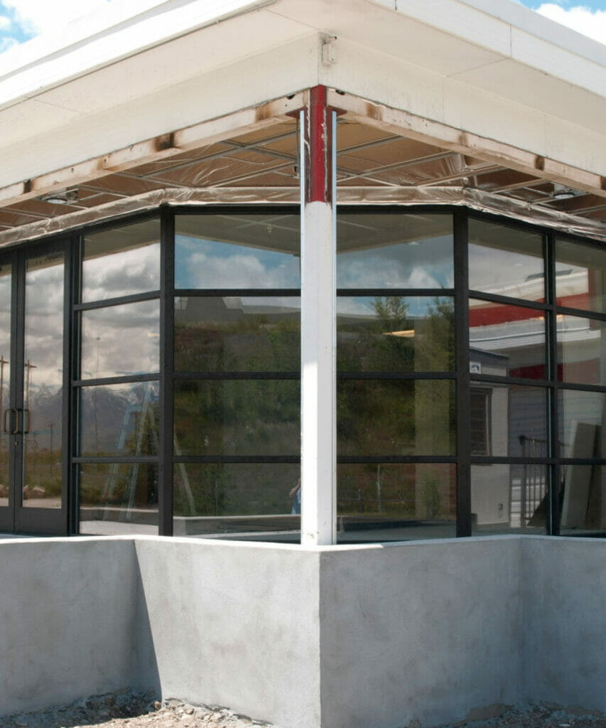 commercial window installation
